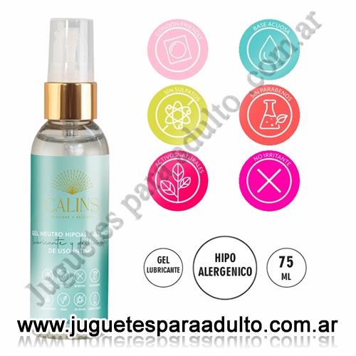 Aceites y lubricantes, , Gel Neutro 75ml Calins Sin TACC Vegano